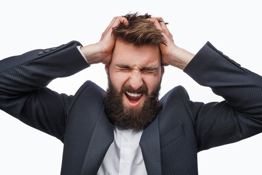 men stressful because of hairfall